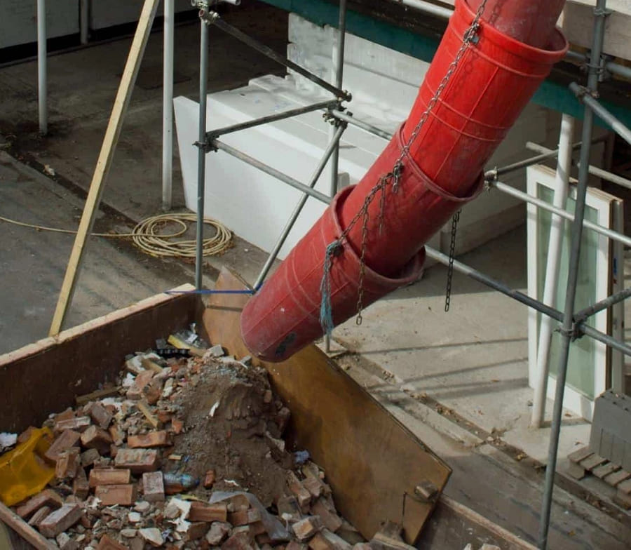 سیستم شوتینگ نخاله