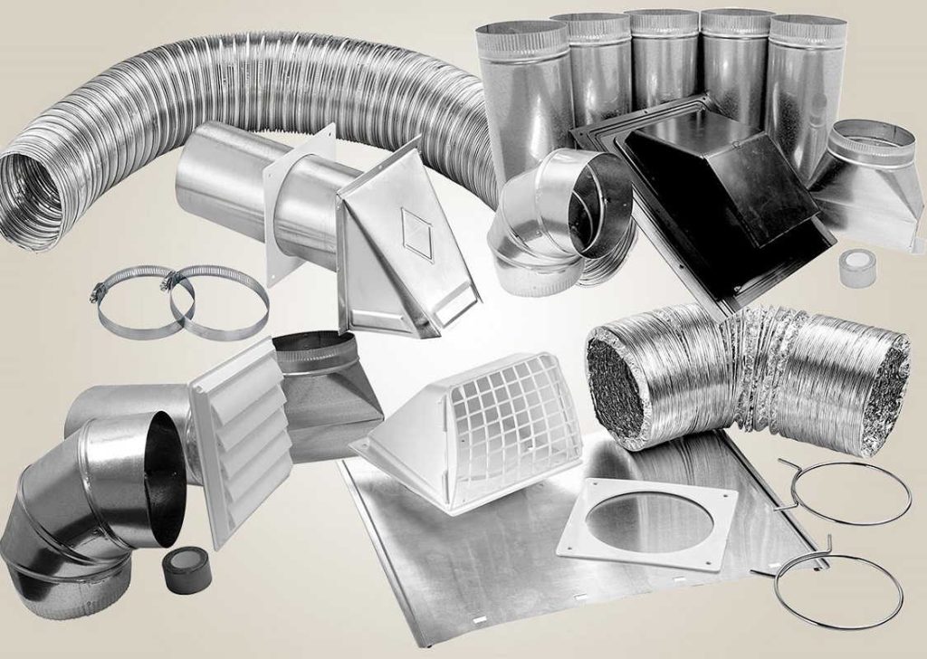 اجزای تشکیل دهنده کانال کشی تهویه مطبوع
