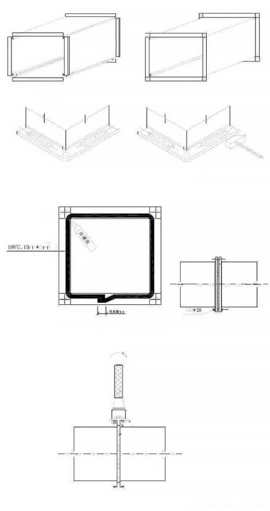 طراحی واقعی کانال هوا