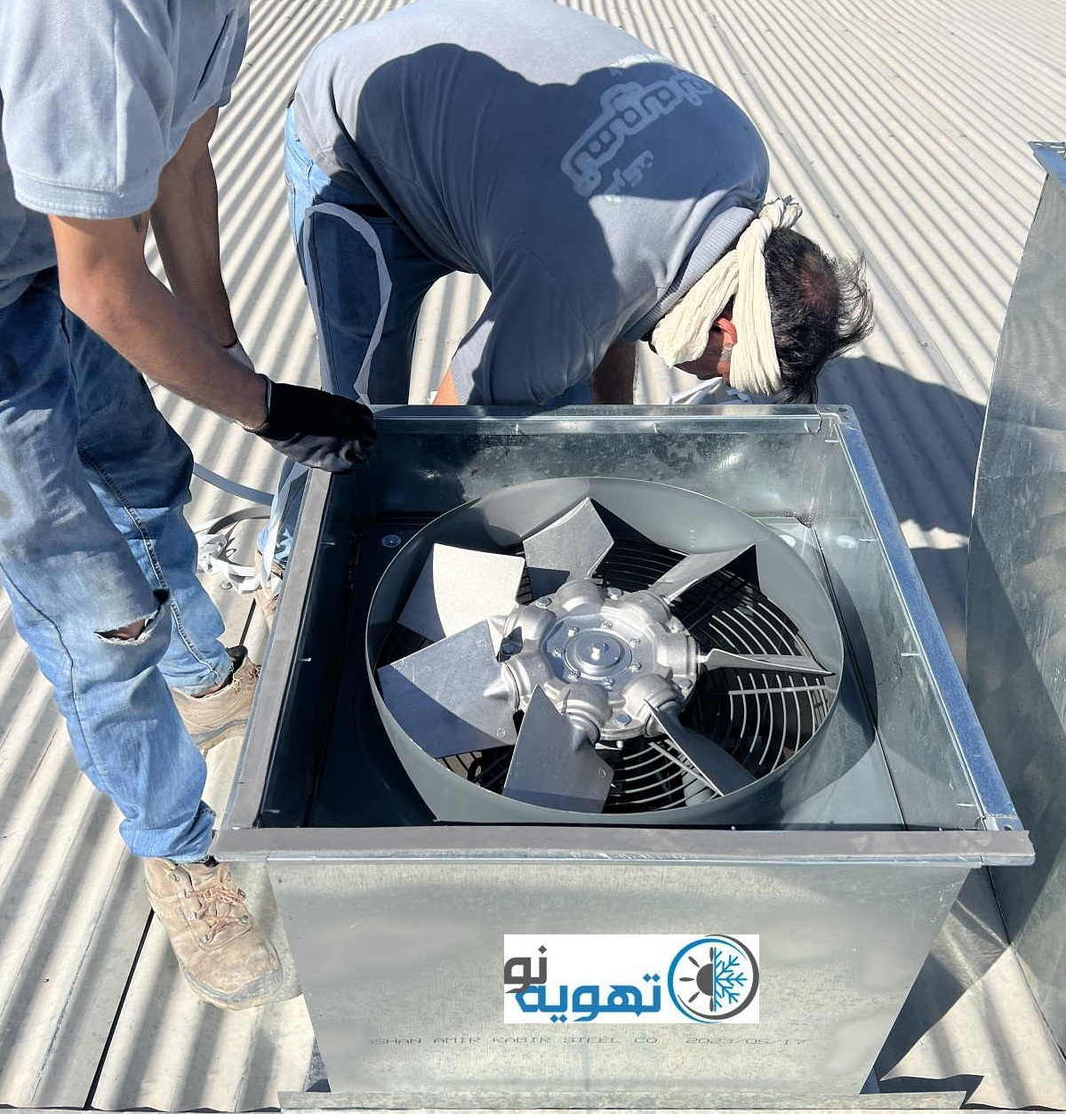 خرید اگزاست فن صنعتی