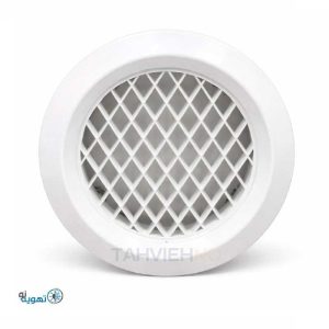 دریچه مشبک گرد pvc