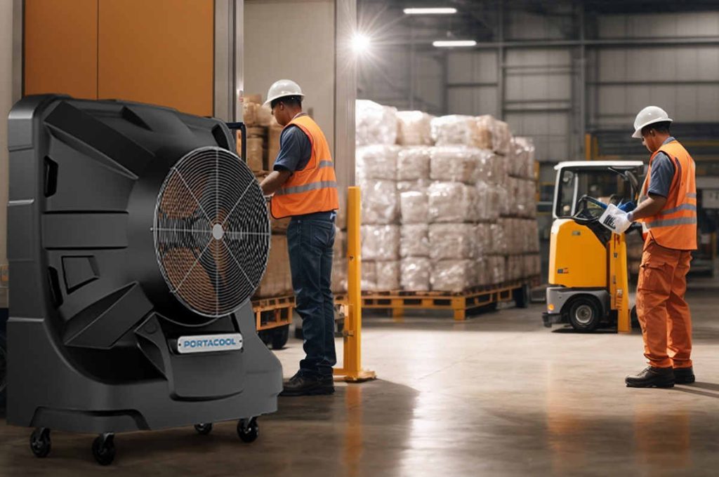 کولر صنعتی برای سوله