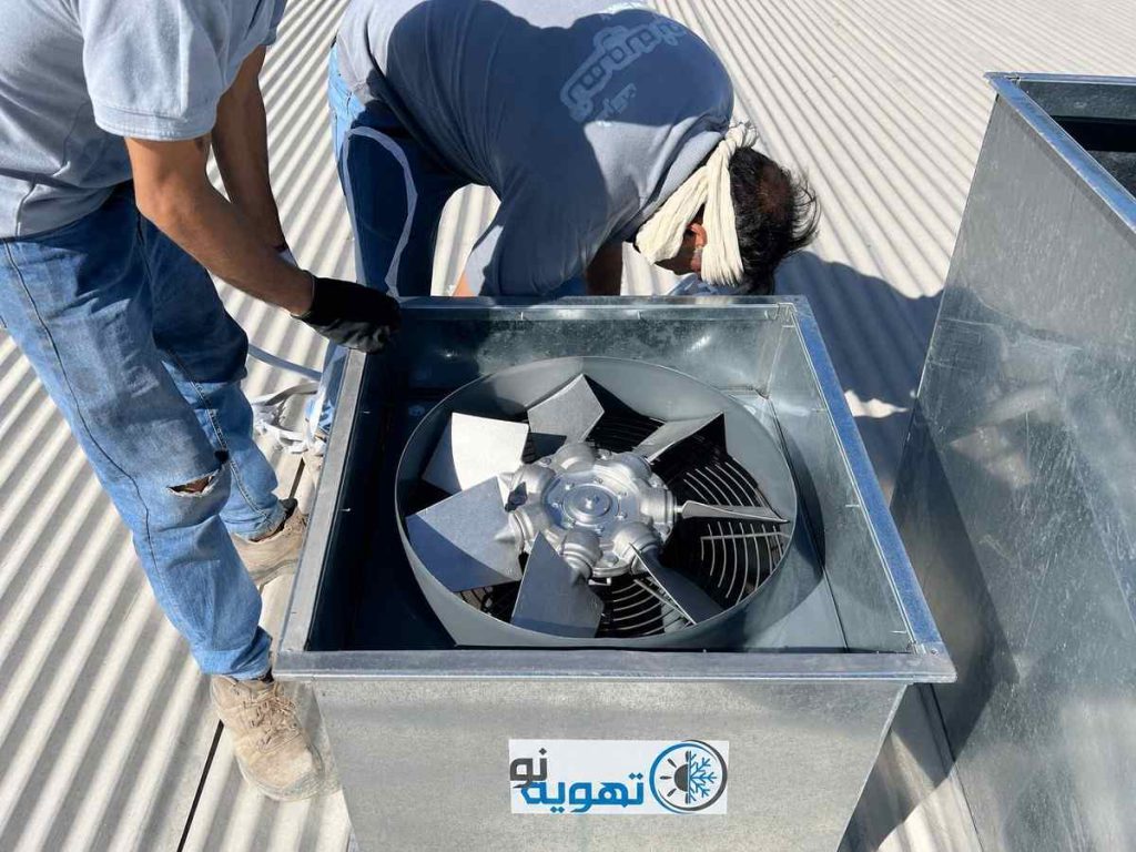 خرید اگزاست فن صنعتی