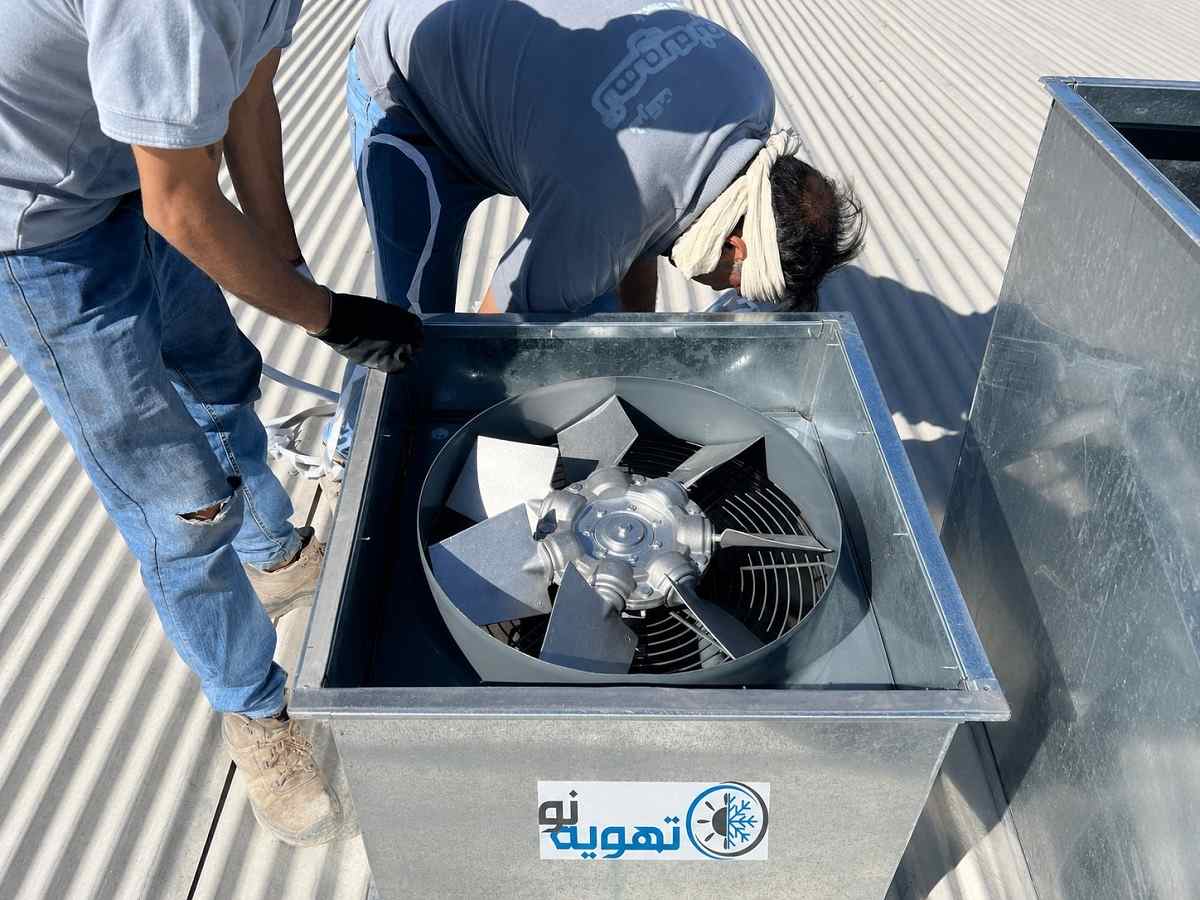 خرید اگزاست فن صنعتی